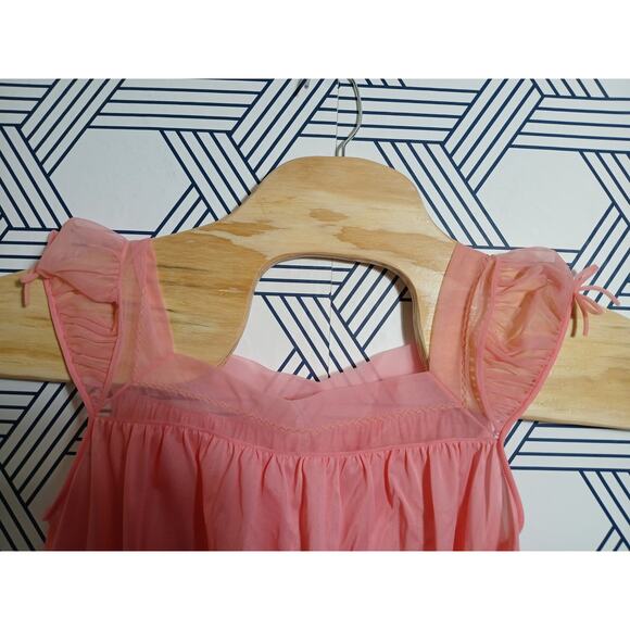 Vintage Hollywood Vassarette by MunsingWear Night Gown Size SM - Picture 2 of 5